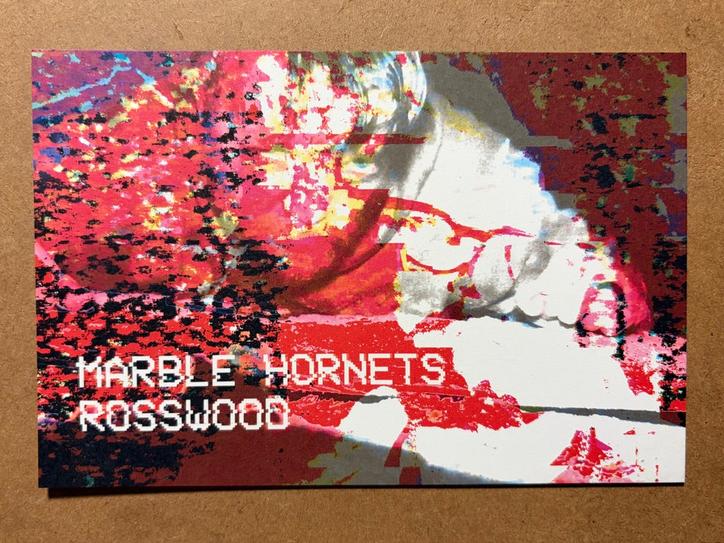 Marble Hornets Rosswood Postcard Print