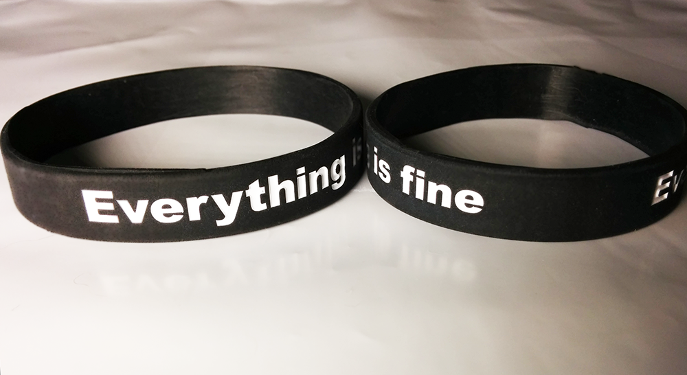 Marble Hornets charity wristband