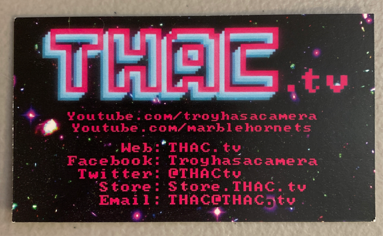 Classic THAC Business Card