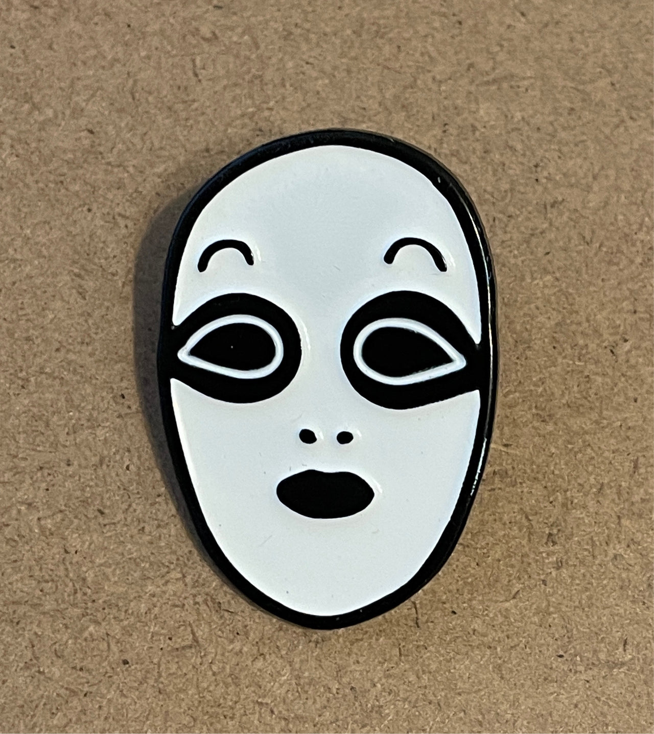 Masky Enamel Pin